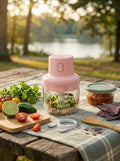 250 mL Electric Chopper with USB – Portable 3-Blade Food & Vegetable Chopper for Kitchen