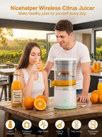 Easy Press Fruit Juicer – Electric Juice Extractor for Fresh Lemon, Orange & More