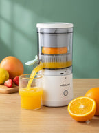 Easy Press Fruit Juicer – Electric Juice Extractor for Fresh Lemon, Orange & More
