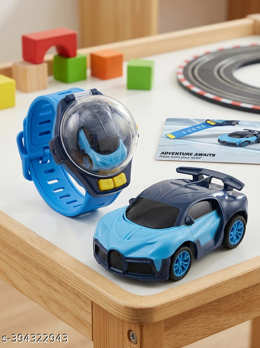 🚗 TRISHAAN™ Wrist Watch Remote Control Car Toy – USB Rechargeable Mini Racing Car with Watch Controller for Kids